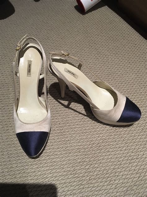 miu miu heels ebay